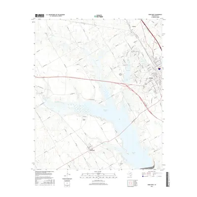 2016 Map of Ennis West, 2016 Print