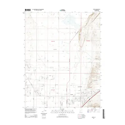 2014 Map of Enoch, 2014 Print