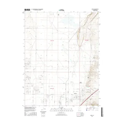 2017 Map of Enoch, 2017 Print