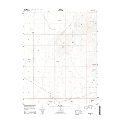 2014 Map of Enoch NW, 2014 Print