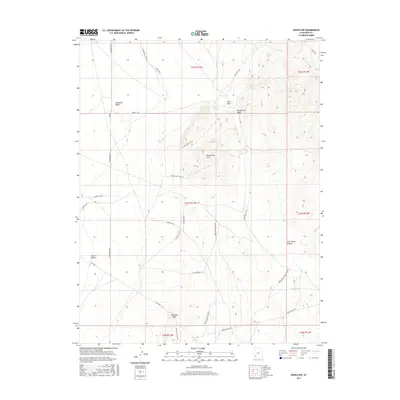 2017 Map of Enoch NW, 2017 Print