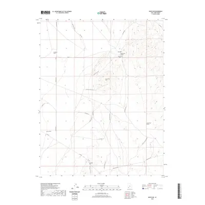 2020 Map of Enoch NW, 2020 Print
