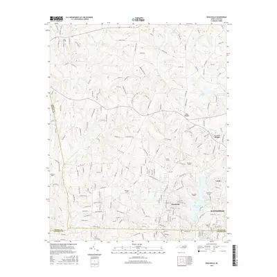2016 Map of Enochville, 2016 Print