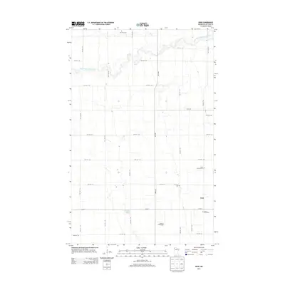 2013 Map of Enok, 2013 Print