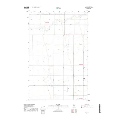 2019 Map of Enok, 2019 Print