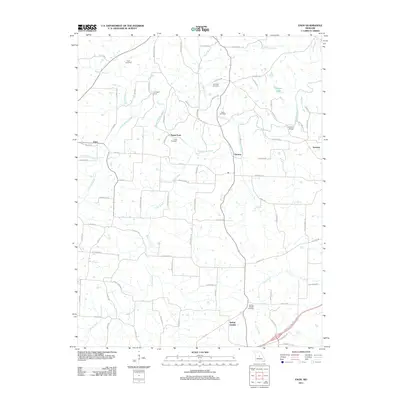 2011 Map of Enon, 2011 Print
