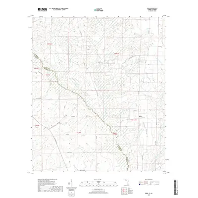 2018 Map of Enon, 2018 Print