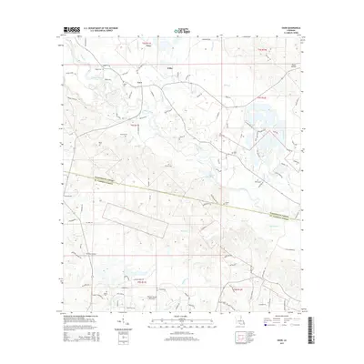 2015 Map of Enon, 2015 Print