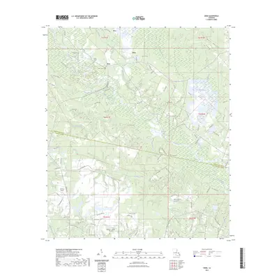 2023 Map of Enon, 2023 Print