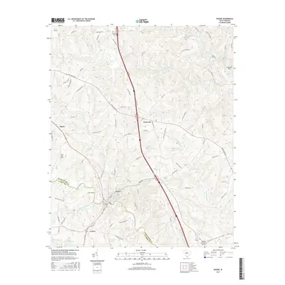 2017 Map of Enoree, 2017 Print