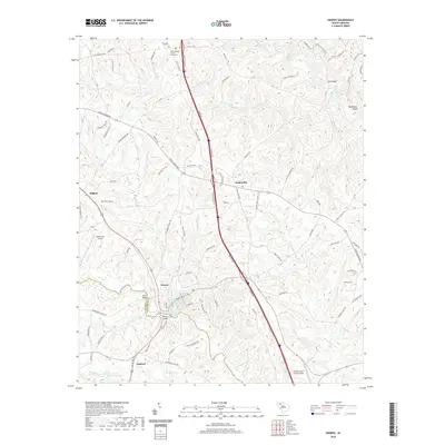 2020 Map of Enoree, 2020 Print