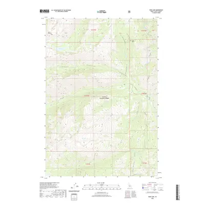 2020 Map of Enos Lake, 2020 Print