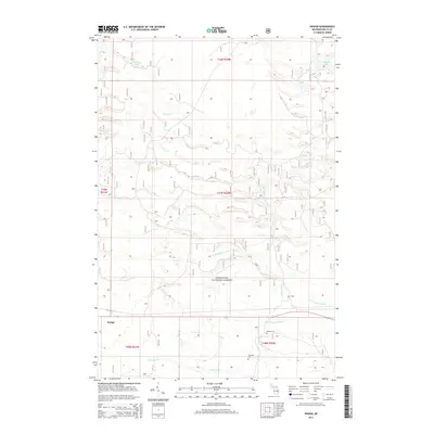 2014 Map of Ensign, 2014 Print
