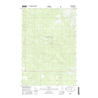 2017 Map of Ensign, 2017 Print