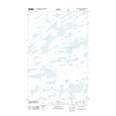 2011 Map of Ensign Lake East, 2011 Print