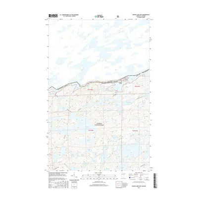2016 Map of Ensign Lake East, 2016 Print