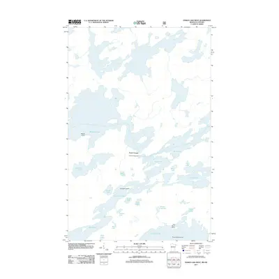 2011 Map of Ensign Lake West, 2011 Print