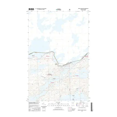 2016 Map of Ensign Lake West, 2016 Print