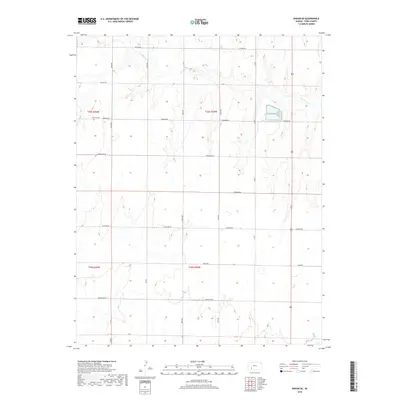 2018 Map of Ensign SE, 2018 Print
