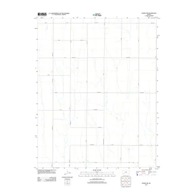 2012 Map of Ensign SW, 2012 Print