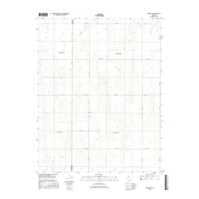 2016 Map of Ensign SW, 2016 Print