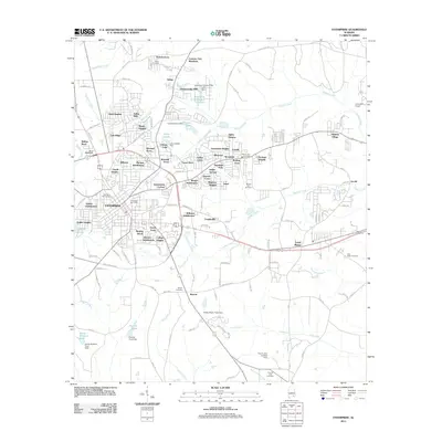 2011 Map of Enterprise, 2011 Print