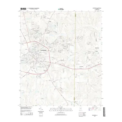 2014 Map of Enterprise, 2014 Print