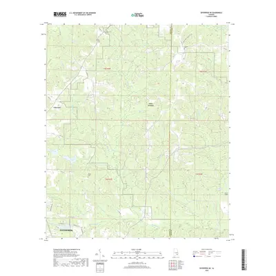 2018 Map of Enterprise NE, 2018 Print