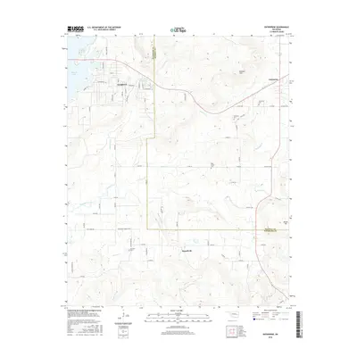 2016 Map of Enterprise, 2016 Print