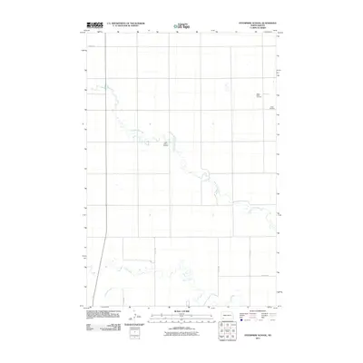 2011 Map of Enterprise School, 2011 Print