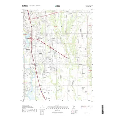 2018 Map of Enterprise, 2018 Print