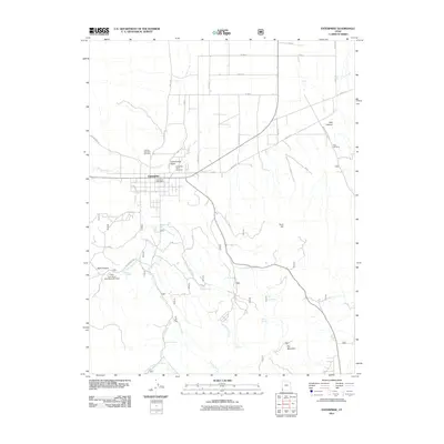 2011 Map of Enterprise, 2011 Print