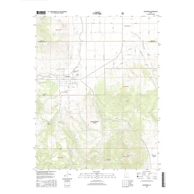 2017 Map of Enterprise, 2017 Print