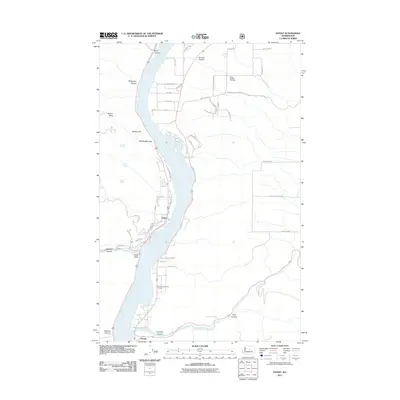 2011 Map of Entiat, 2011 Print