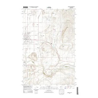 2014 Map of Enumclaw, 2014 Print