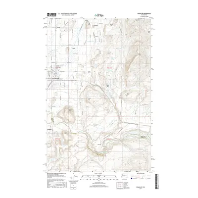 2017 Map of Enumclaw, 2017 Print