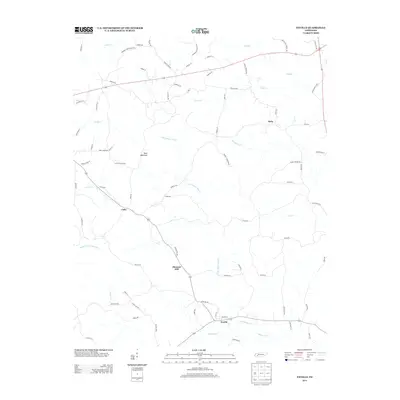 2013 Map of Enville, 2013 Print
