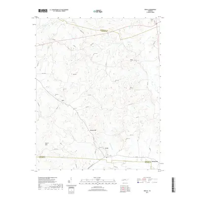 2019 Map of Enville, 2019 Print