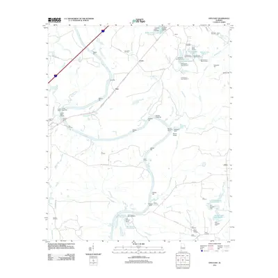 2011 Map of Epes East, 2011 Print