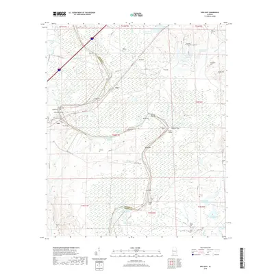2018 Map of Epes East, 2018 Print
