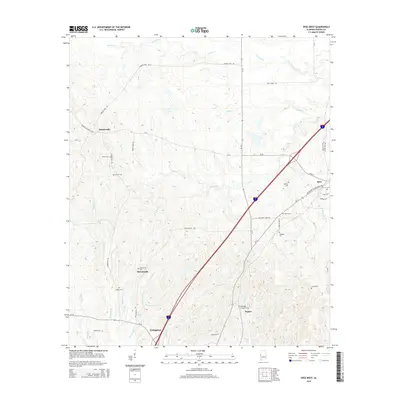 2014 Map of Epes West, 2014 Print