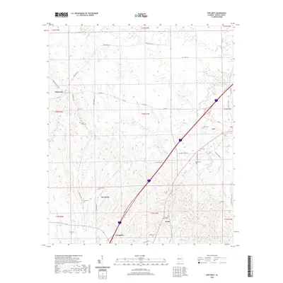 2020 Map of Epes West, 2020 Print