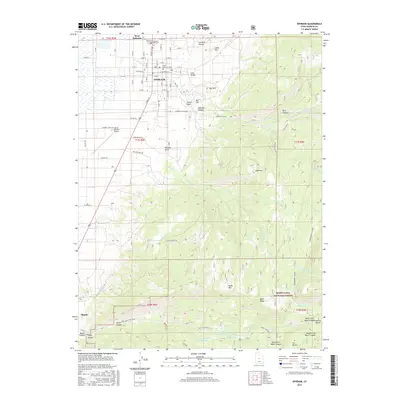 2017 Map of Ephraim, 2017 Print