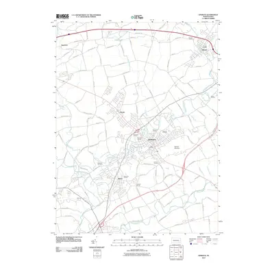 2010 Map of Ephrata, 2010 Print