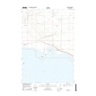 2014 Map of Epoufette, 2014 Print