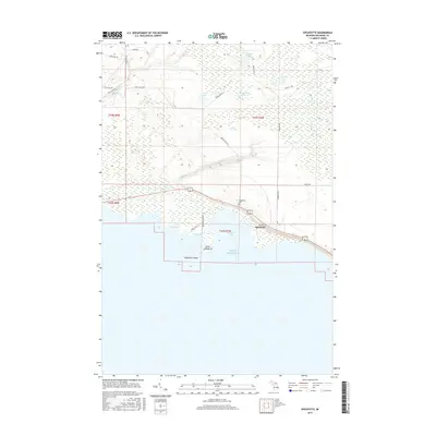 2017 Map of Epoufette, 2017 Print