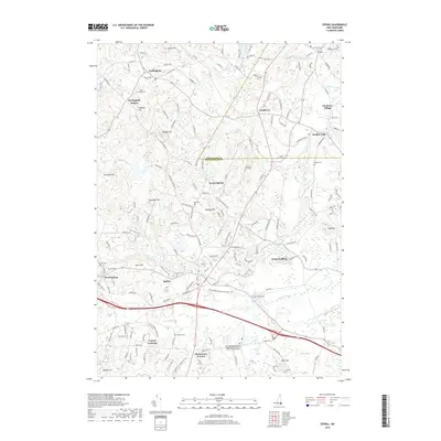 2018 Map of Epping, 2018 Print