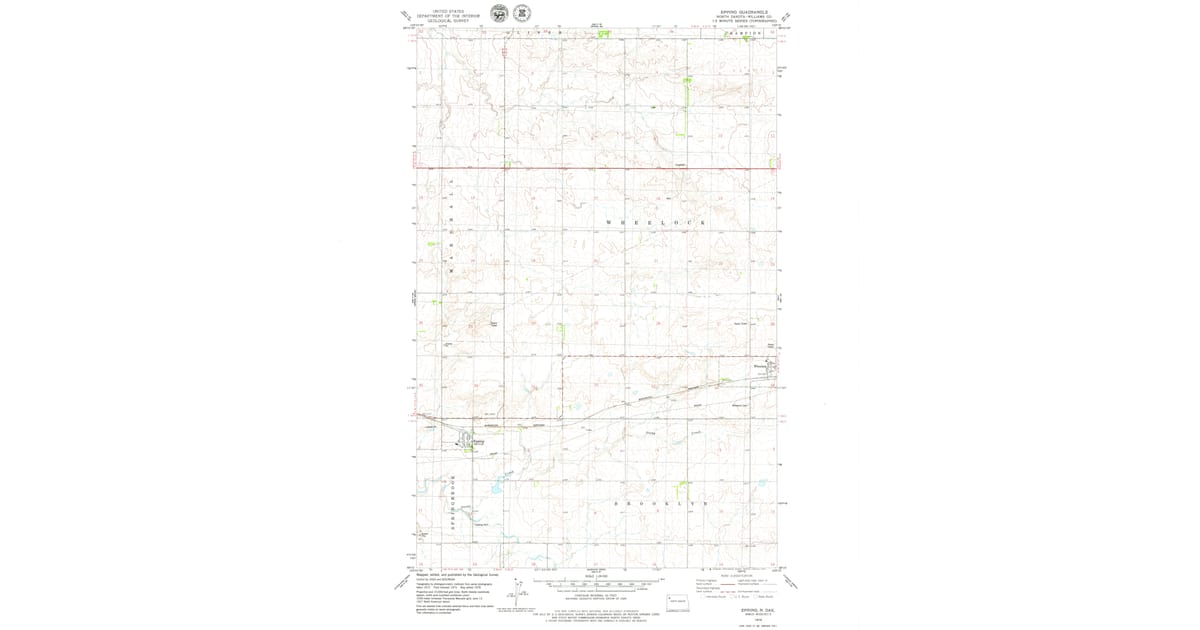 1970s Maps of Epping ND Pastmaps - Epping Williams County Nd Usgs Topo 1978 P1979 Og 1200x630