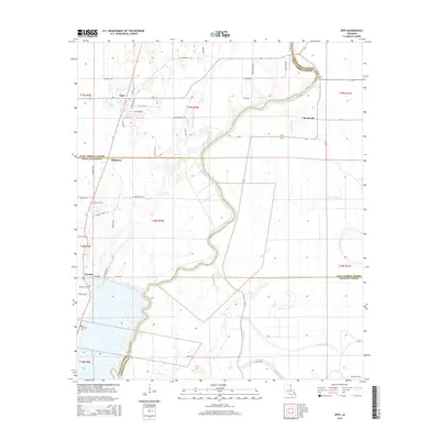 2015 Map of Epps, 2015 Print