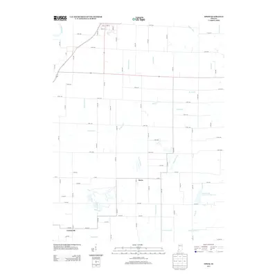 2013 Map of Epsom, 2013 Print